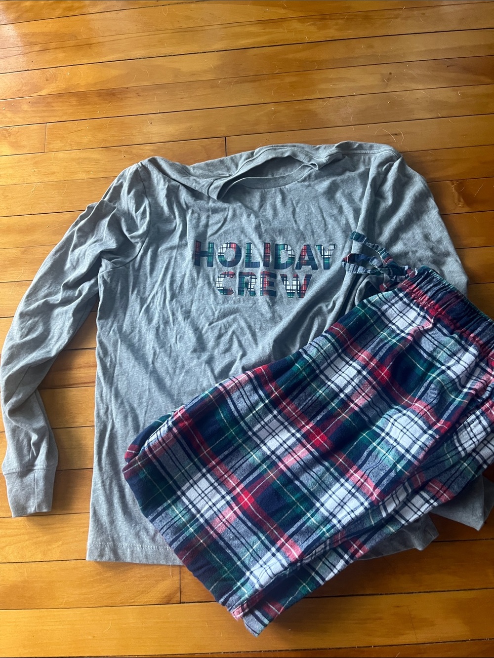 Holiday Crew J Crew Plaid Pajama Set